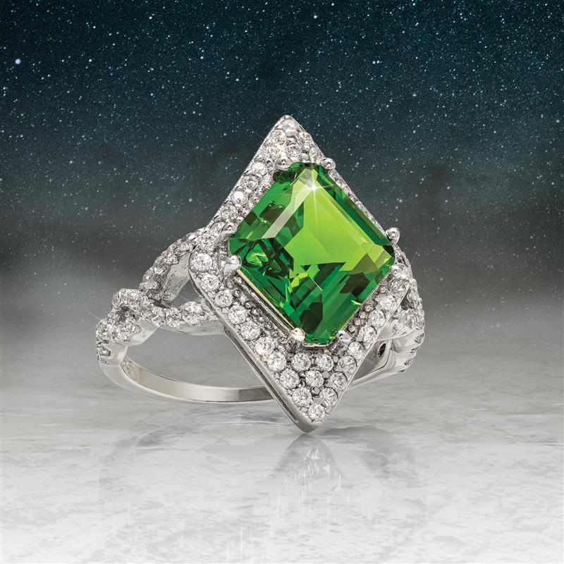 Helenite Star Ring
